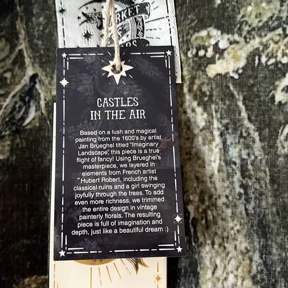 Market of Stars Castles in the Air bamboo kimono - Picture 5 of 9